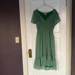 Green MaxStudio Midi dress